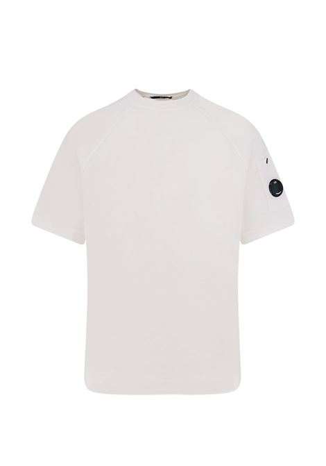 short sleve sweatshirt man white C.P. COMPANY | 20CMSS034A-002246G103